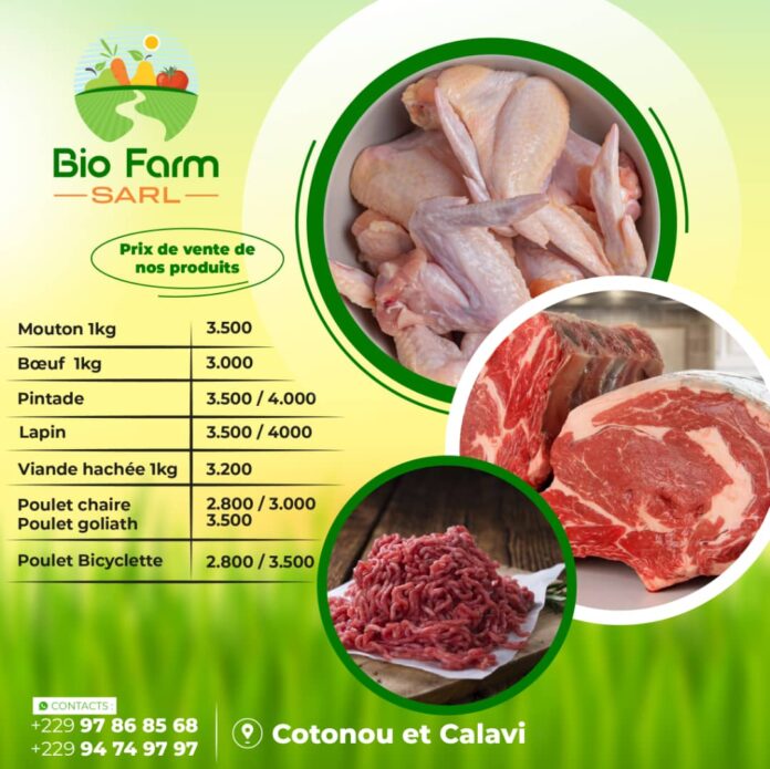 Bio Farm Sarl : la bonne adresse pour acheter bio et pas cher à Parakou, Cotonou et partout au Bénin Bio Bio Farm Sarl