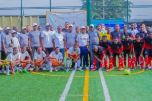 Lancement de la 3e édition du tournoi des Banques : Pari gagné pour la FESTRABANK du SG Eraste Féridjimi AGOSOU et de l'APBEF du président Jean-Jacques GOLOU