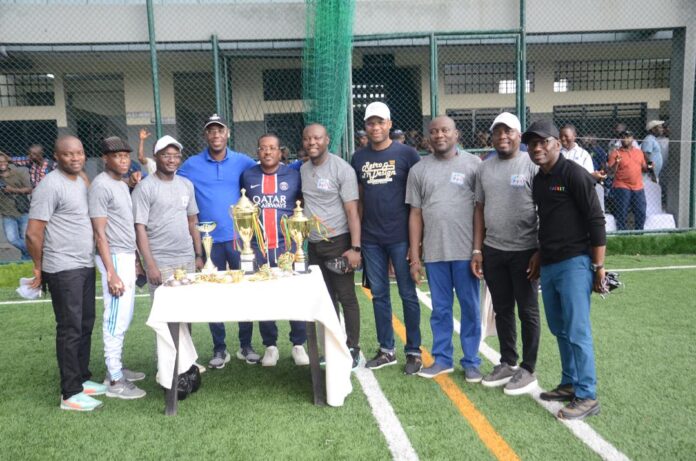 WhatsApp Image 2025-04-27 at 18.26.27 4e édition du tournoi interbancaire de football : Pari gagné pour la FESTRABANK BÉNIN de Eraste Féridjimi Agossou