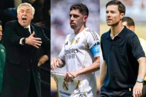 Federico Valverde : “La différence entre Ancelotti et Xabi Alonso, c’est que…” Federico Valverde : “La différence entre Ancelotti et Xabi Alonso, c’est que…”