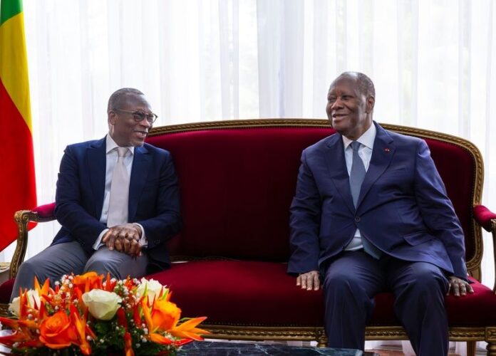 Côte d'Ivoire : en pleine tension avec le Niger et le Burkina Faso, Patrice Talon et Alassane Ouattara ont...