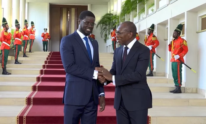 Patrice Talon et Bassirou Diomaye Faye veulent donner "un nouveau soufle" à l'Uemoa Patrice Talon et Bassirou Diomaye Faye veulent donner "un nouveau soufle" à l'Uemoa