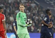 Ligue des champions : Manuel Neuer signe un triste record face au PSG Ligue des champions : Manuel Neuer signe un triste record face au PSG
