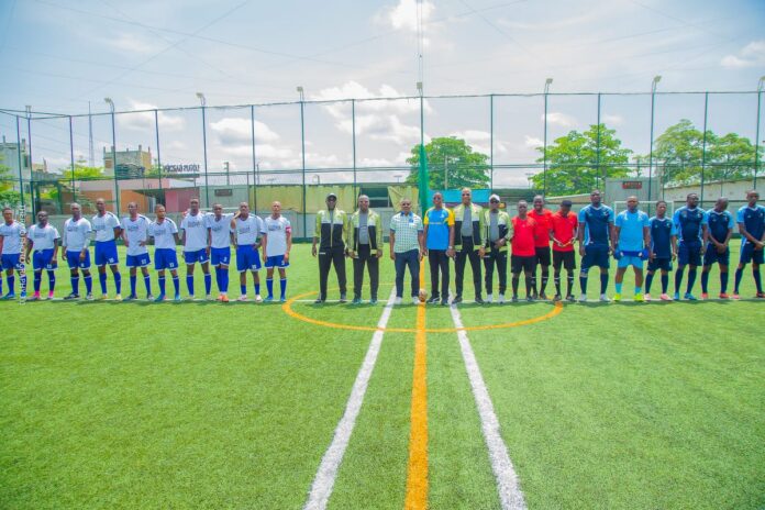 Lancement de la 5e édition du tournoi des Banques : Eraste Agossou et Jean-Jacques Golou réussissent un coup de maître Lancement de la 5e édition du tournoi des Banques : Eraste Agossou et Jean-Jacques Golou réussissent un coup de maître