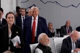 Donald Trump arrive en retard à une réunion des dirigeants des pays du G7 et lâche : "Je suis le boss"