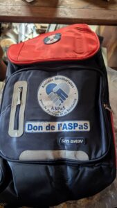 Rentrée scolaire 2026-2027 au Bénin : l’ASPAS accompagne des écoliers démunis à Avrankou